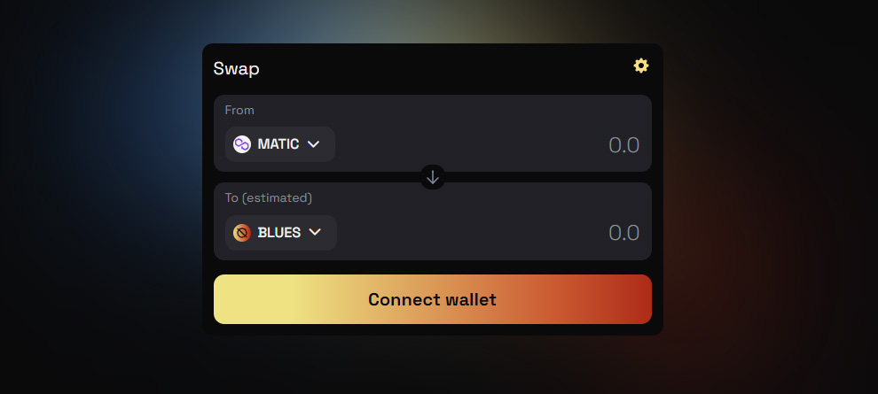 Blueshift Swap Tokens